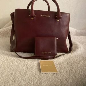 Michael Kors handbag and wallet